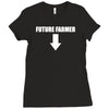 farmer future Ladies Fitted T-Shirt