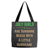 July Girls Tote Bags