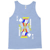 party king design funny humor cool graph baseball Tank Top