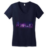 jake paulers galaxy Women's V-Neck T-Shirt