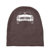 classic kult car auto vintage cabrio Baby Beanies