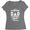 i'm a camping dad Women's Triblend Scoop T-shirt