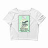 2 stroke aftershave, ideal birthday gift present. Crop Top
