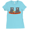 you don't win friends with salad Ladies Fitted T-Shirt