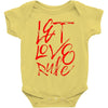let love rule Baby Bodysuit