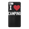 i love camping! iPhone 7 Case