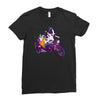 fast food Ladies Fitted T-Shirt