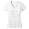 no Women's V-Neck T-Shirt