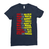 fight, dream, lead! Ladies Fitted T-Shirt