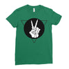Peace Ladies Fitted T-Shirt
