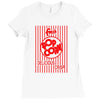 popcorn Ladies Fitted T-Shirt