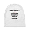 February girls Baby Beanies