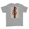 Gucci Pattern and Snake Youth Tee