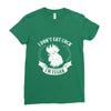 I Don't Eat Cock I'm Vegan Ladies Fitted T-Shirt