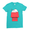 totoro peanut Ladies Fitted T-Shirt