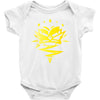 eryctriceps limited edition gold foil t shirt Baby Onesie