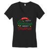 we wish you happy holidays &amp; merry christmas Women's V-Neck T-Shirt