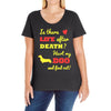 mans best friend Ladies Curvy T-Shirt