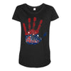 july 4 Maternity Scoop Neck T-shirt