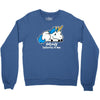 sad unicorn Crewneck Sweatshirt