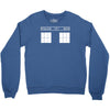 police public call box Crewneck Sweatshirt