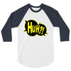 huh bang pow boom splat carto 3/4 Sleeve Shirt