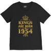 kings are born in 1954 V-Neck Tee