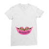 Two Peas In a Pod Twin Chocolate Baby Girls Ladies Fitted T-Shirt