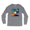 Totoro Van Gogh Parody Long Sleeve Shirts
