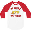 in rust we trust  rat beetle hot rod 3/4 Sleeve Shirt