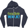 every body walk Zipper Hoodie