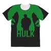 the hulk inspired superhero All Over Women's T-shirt
