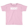 rocky balboa baseball jersey Toddler T-shirt