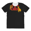 pizza and cats All Over Women's T-shirt