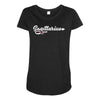 sagittarius violet Maternity Scoop Neck T-shirt