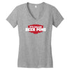 it's called beer pong Women's V-Neck T-Shirt