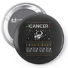 cancer christmas ugly sweater Pin-back button