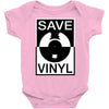 save the vinyl Baby Onesie