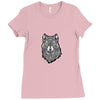 Wolf 2 Ladies Fitted T-Shirt