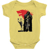the king and the white wol Baby Bodysuit