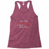 not antisocial Racerback Tank