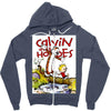 calvin hobbes Zipper Hoodie