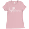 not that calm Ladies Fitted T-Shirt