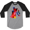 full color 3/4 Sleeve Shirt