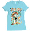 zombie (3) Ladies Fitted T-Shirt