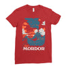 visit mordor Ladies Fitted T-Shirt