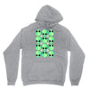 sad alien and daisy nineties grunge pattern Unisex Hoodie