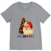 vintage santa christmas V-Neck Tee