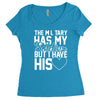 military has my soldier i have his heart Women's Triblend Scoop T-shirt