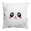 panda face Throw Pillow